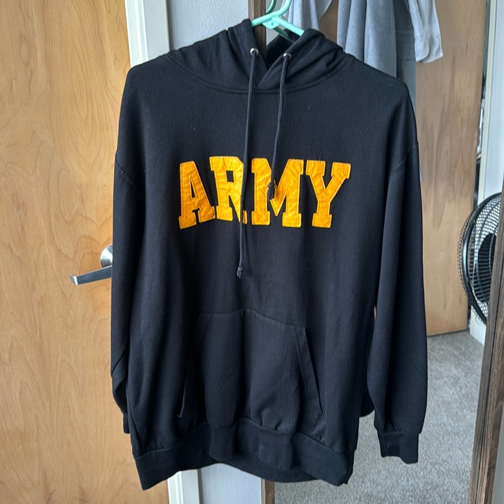 MV Sport Army Hoodie; Size L; Lightly Worn
